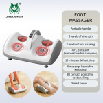 Shiatsu jal massaažiseade vibratsiooni, elektrilise k&uuml;tte, s&auml;&auml;re- ja jalakrampide leevenduse, terapeutilise muljumise, jalgade verevarustuse ja lihaste l&otilde;&otilde;gastusega US Plug