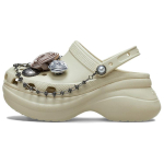 Crocs EVA Rock Rose Whale Stiilsed ja mugavad augudega kingad Naiste luuvalge 39-40