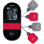 Digitaalne TENS/EMS seade - Beurer - EM 59 - 4-in-1 elektriline stimulatsioon - 4 elektroodi - Must must