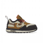 Travis Scott x Nike Air Max 1 TD Baroque Brown Beebi tossud Lemon-Drop Wheat Chile-Red DN4170-200 18.5