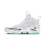 Guo Ailun x Air Jordan 36 GS Valged Hyper Jade Laste tossud Metallik-H&otilde;bedased Mustad DQ4461-130 36