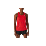 Asics Actibreeze Jacquard S&auml;rkkleit V&otilde;rk Hingav Kiiresti Kuivav Meeste Topid Punane 2091A614-602 S