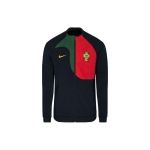 Nike V&auml;rviplokk Logoga Tikitud Pikkade Varrukatega Jalgpallis&auml;rk 2022-23 Hooaeg Portugali Meeskond Meeste S&auml;rgid DH4746-451 L