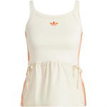 Adidas Originals Patchwork Logo Tikitud Kitsas &Uuml;mmarguse Kaelusega Varrukateta Vest Naiste Topid Helebeež KC0765 S