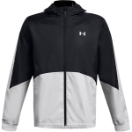 Under Armour Atleetiline Vabaaja Kapuutsiga Jakk Meeste Jakkid H&otilde;bedane Must 1373821-002 M white