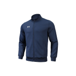 Under Armour &Uuml;hev&auml;rviline k&otilde;rge kraega lukuga spordikootud jakk Meeste jakid Academy-Blue 22500409-408 M black