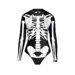 Halloweeni lava&scaron;&otilde;u kost&uuml;&uuml;mid seksikad saledad mugavad kuumad ujumisriided L/XL black