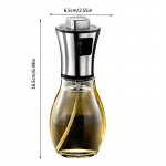 &Otilde;lipihustuspott &Otilde;lipihusti toiduvalmistamiseks Pihustuspudel Grill, Multifunktsionaalne &otilde;hufrit&uuml;&uuml;r, Klaasist k&otilde;rgsurve k&uuml;psetus&otilde;lipott