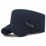 ZhenYueQi Men's Warm Ear Flap Flat Top Hat Adjustable