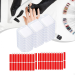 30Pcs Press on Nail Box Artificial Display Case Clear Small Salon Supplies Packing