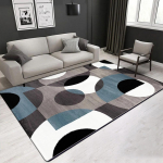 P&otilde;hjamaise geomeetrilise mustriga vaip elutuppa Kaasaegne luksuslik sisekujundus Diivani ja laua jaoks Suure pindalaga vaibad Vannitoavaip Alfombra Para Cocina Tapis 80x160cm 32x63inch
