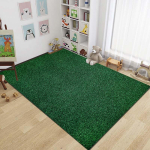 15 suurust jalgpalliv&auml;ljaku rohelise muruga vaibad laste toa m&auml;nguvaipadeks, magamistoa, elutoa vaip, pehme vaip, kodu kaunistus, vaipmatid 80*120cm