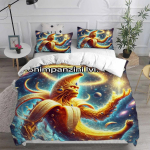 Ai Itaalia Aju M&auml;danik Tung Tung Sahur Voodipesukomplektid Voodikate Tekk Tekikott Padjap&uuml;&uuml;r 2-3 Osaline Komplekt Kodu Sisustus AU Single(140x210cm)