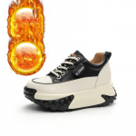 Mood 7CM Ehtsast Nahast Platvormkiil Mood Naiste Kevad H&auml;stiistuvad S&uuml;gis Tursked Tossud Kingad Hingav Segav&auml;rviline Talv 40 lilla