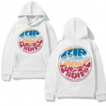 Uus meeste kapuutsikas Rip Curl Men's hoodie Wetty Land Y2K Vabaaja retro kapuutsikas Kahe taskuga &uuml;lemine osa S