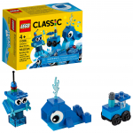 LEGO Classic Sinine Ideekarp 11006, M&auml;nguklotsid, Kingitus, Ehted, K&auml;sit&ouml;&ouml;, Poisid ja T&uuml;drukud, Vanus 4+