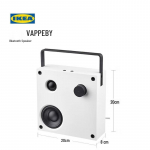 IKEA VAPPEBY kaasaskantav Bluetooth-k&otilde;lar CN-pistikuga (adapter kaasas)