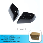 Tesla Model 3/Y tahavaatepeegli kate 17-21: Dekoratsiooni ja kaitse asendamine. Model Y Left Cover black