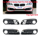 Paar eesmise p&otilde;rkeraua udutule kroomitud iluv&otilde;re ilupaneel BMW F10 F11 F18 525d 528i 535i 2014-2016 51117331737 51117417785 jaoks A