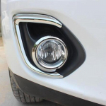 Mitsubishi ASX 2013 2014 2015 2016 2017 2018 Auto Esitulede Eesmised Udutulede Lambi Raami Kleebis Kulm ABS Kroomkatte Liist 2pcs