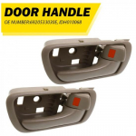 2x Beige Interior ide Door Handle Passenger Right For Toyota Camry 02-06 EXV