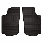 Dywaniki samochodowe gumowe do: Opel Corsa C hatchback 1. rząd (2000-2006) - czarne, dopasowane