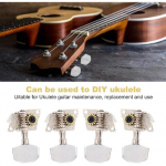 Klassikaline Ukulele h&auml;&auml;lestusnupp, Ukulele osad Asendus Ukulele masinpea, Keelte h&auml;&auml;lestamiseks Ukulele kitarri hooldus