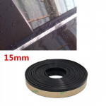 157'' x 0.6'' Rubber Car Side Door Window Glass Seal Rain Visor Strip Universal