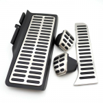 Car pedals For Volkswagen Beetle modification, accelerator, brake, rest area, anti-skid pedal decoration accessories 4 pc