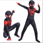 &Auml;mblikmehe Cosplay Kost&uuml;&uuml;m Zentai Kost&uuml;&uuml;m Superkangelase Bodysuit Spandexist Kombinesoon &Uuml;likond Lapsele Lastele T&auml;iskasvanule 110CM