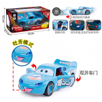 1:32 Lightning McQueen Disney Pixar Autod Sulamist Valatud Auto Valguse ja Heliga Tagaratta Tagasit&otilde;mbej&otilde;ud M&auml;nguasi Laste J&otilde;ulukingid