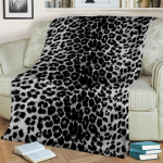 3D Wild Leopard Stripe Print seeria tekk, pehme tekk koju magamistoa voodi diivan pikniku reisikontori kattetekk lastele 150x200cm gray