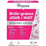 VITAVEA Br&ucirc;le graisse jour/nuit 30 g&eacute;lules 15j Compl&eacute;ment alimentaire