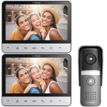 Syst&egrave;me de vid&eacute;ophone TMEZON, &eacute;cran LCD de 7 pouces, audio bidirectionnel, cam&eacute;ra de vision nocturne