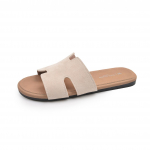 Prantsuse retro Birkenstock sussid suveks uus ilus temperament lame p&otilde;hi jahedad sussid 35 beež