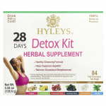 Hyleysi tee, 28-p&auml;evane Detox komplekt, segu, 84 fooliumisse m&auml;hitud teekotti, 4,44 untsi (126 g)