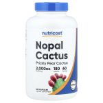 Nutricost, Nopal Kaktus, 180 Kapslit (666 mg kapsli kohta)