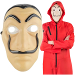 St-maja mask. andrzejki salvador dali la casa de papel bella ciao profesor