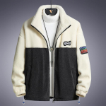 8XL Suur Fliisist Paks Mantel Lambavill Meeste Paks Fliisjakk Kampsun L