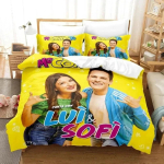 3D Prinditud Minu Kontrolli Voodipesukomplekt 3D Prinditud Sobib Magamistuppa Pehme vastupidav Kvaliteetne Tekikoti Komplekt Padjap&uuml;&uuml;ridega Lapsed Lapsed Kodutekstiil 180*210cm Au-Double