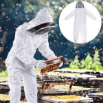 Professionaalne mesiniku &uuml;likond kapuutsiga &uuml;likond loorim&uuml;ts noortele Mesilas mesiniku riietus jakk naistele meestele suur XXL XL 2XL 185-195cm