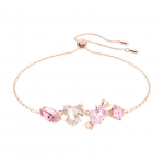 Swarovski Gema Candy Roosa Kuldne K&auml;ev&otilde;ru Naiste k&auml;ev&otilde;ru Roosa 5626656 Box (Random Color)