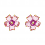 Swarovski Florere Lilleline Muster Moodsad Peened Imitatsioonkristallist K&otilde;rvar&otilde;ngad Naiste k&otilde;rvar&otilde;ngad 5650563 Box (Random Color),F,Pink