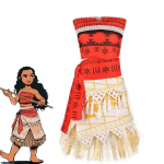 Halloweeni kost&uuml;&uuml;m Moana printsess Moana cosplay kost&uuml;&uuml;m A104 Adult Model S red