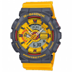 Casio G-SHOCK Meeste Vaik 200M Veekindel Digitaalne P&otilde;rutuskindel Kvartsikell GA-110Y-9A kuld