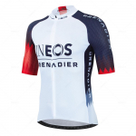 Ineos 2026 Meeste L&uuml;hikeste Varrukatega Jalgrattas&auml;rgi Komplekt Suvine Bicicleta R&otilde;ivad MTB S&auml;rk Ropa Ciclismo Spordir&otilde;ivad Sinine Jalgratturi &Uuml;likond S