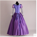 Maagiline Fantaasia Rapuntsel, Printsess Rapuntsel, Printsess Rapuntsli cosplay esitus, printsessikleidi maskeraadi esitus XL purple