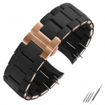 Kvaliteetne k&otilde;verdatud otsaga kellarihm Armani AR5905 5890 5919 5906 5891 5920 Kellarihm 20mm 23mm Must Pruun ja Roosa Kuldne Rihm 20mm for women