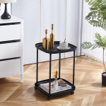 Uus Lihtne &Ouml;&ouml;kapp Minimalistlik Moodne Kohvilaud &Ouml;&ouml;lauad &Uuml;hev&auml;rvilised Vannitoariiulid Kodu must