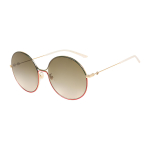 Gucci Vintage Pruunide Klaasidega &Uuml;marad P&auml;ikeseprillid Naiste p&auml;ikeseprillid GG0395S-003 Dust Bag+Eyeglass Case (Random Color)